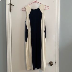 Ann Taylor color block dress